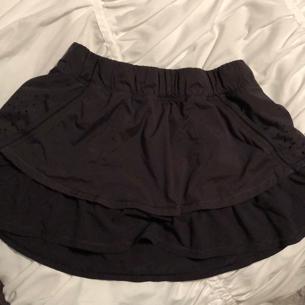 Lululemon Black Tennis skirt